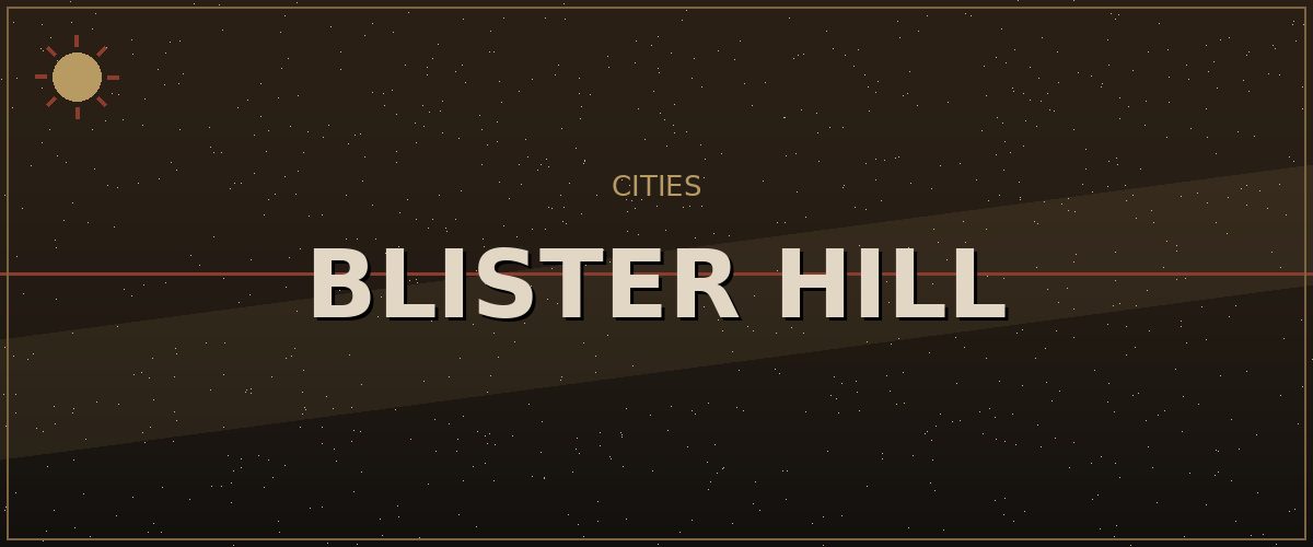 Blister Hill — Kenshi Cities & Settlements reference image