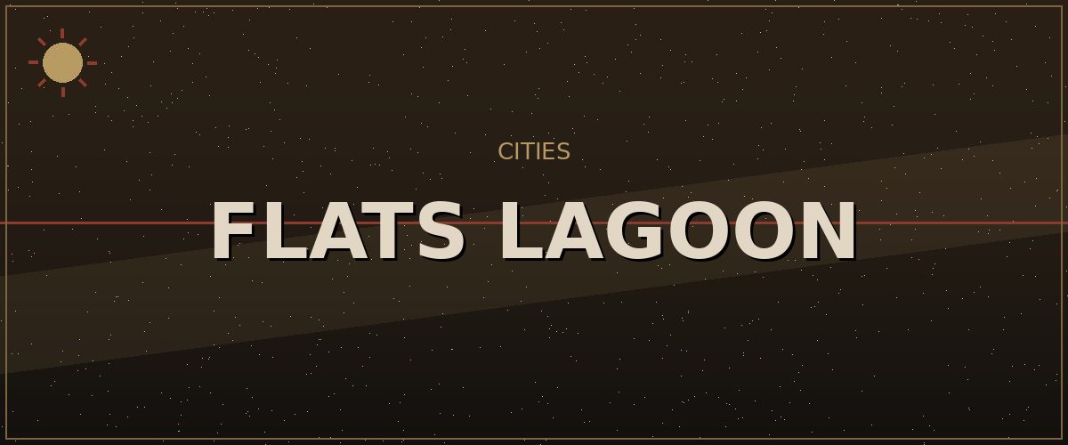 Flats Lagoon — Kenshi Cities & Settlements reference image