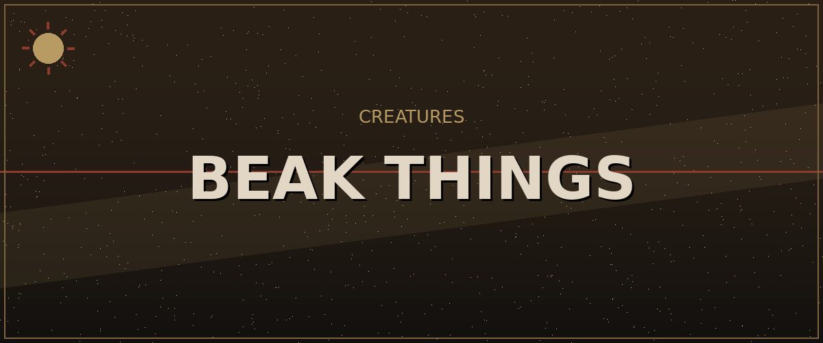 Beak Things — Kenshi Creatures reference image
