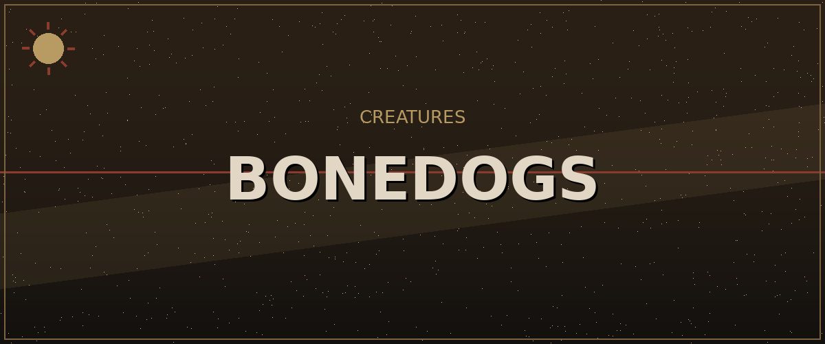 Bonedogs — Kenshi Creatures reference image