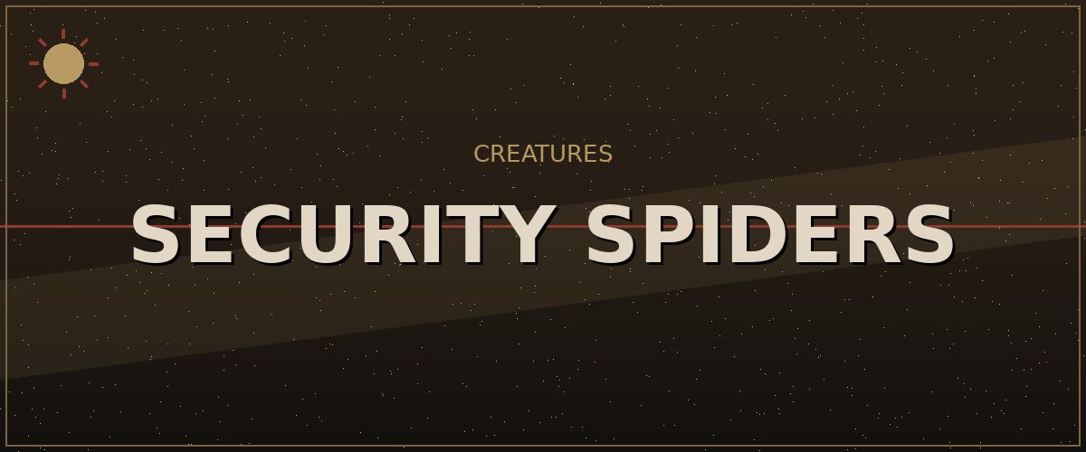 Security Spiders — Kenshi Creatures reference image