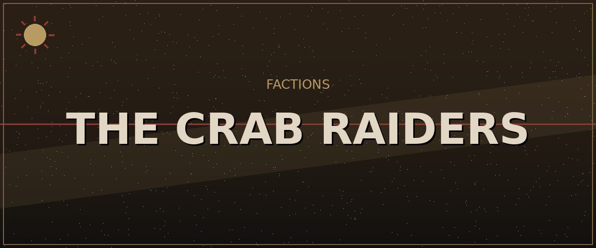 The Crab Raiders — Kenshi Factions reference image