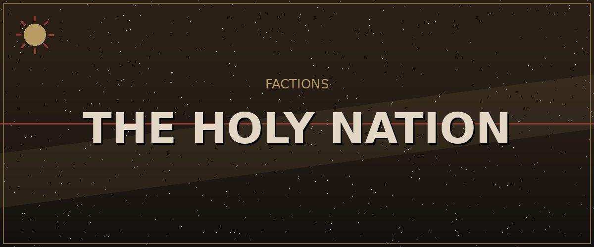 The Holy Nation — Kenshi Factions reference image