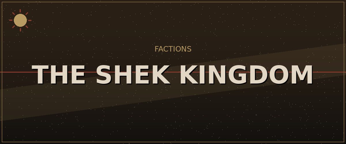 The Shek Kingdom — Kenshi Factions reference image