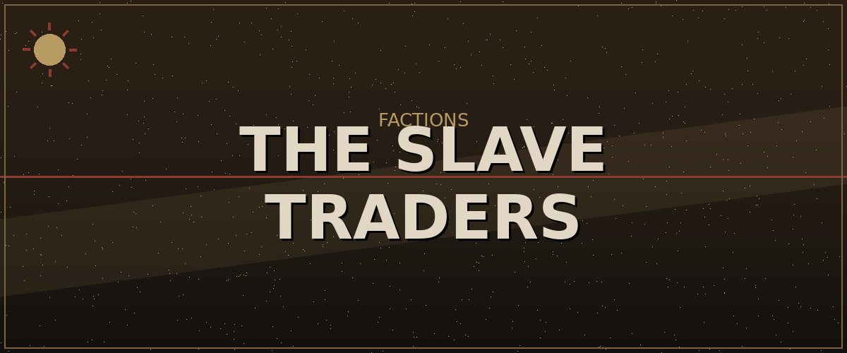 The Slave Traders — Kenshi Factions reference image