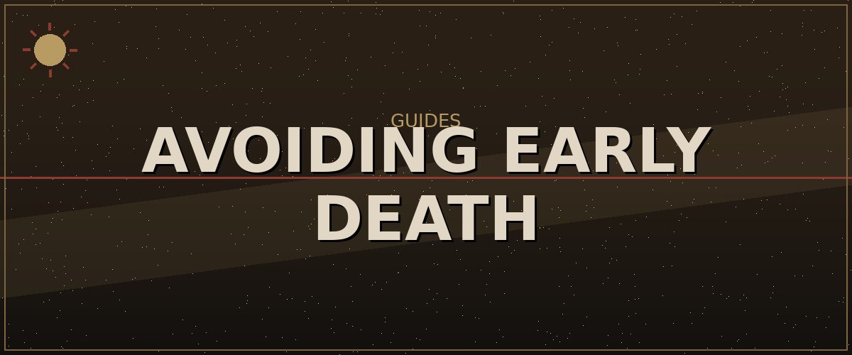 Avoiding Early Death — Kenshi Survival Guides reference image