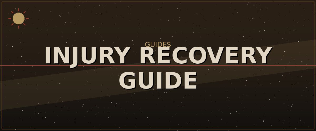 Injury Recovery Guide — Kenshi Survival Guides reference image