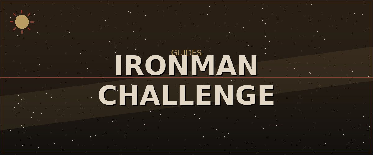 Ironman Challenge — Kenshi Survival Guides reference image