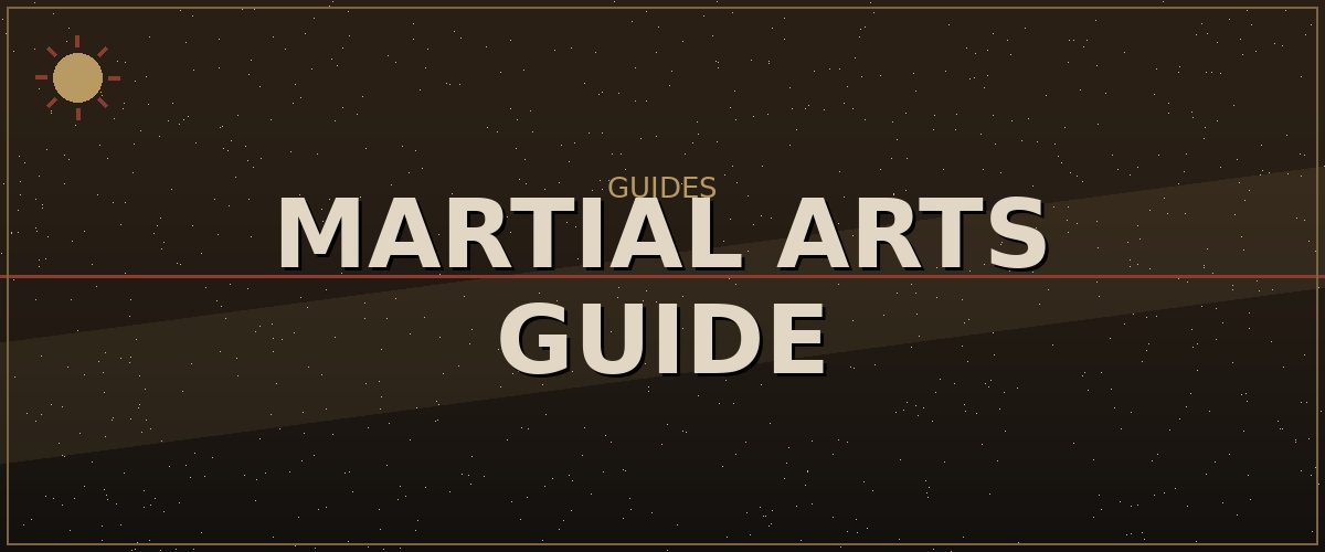 Martial Arts Guide — Kenshi Survival Guides reference image