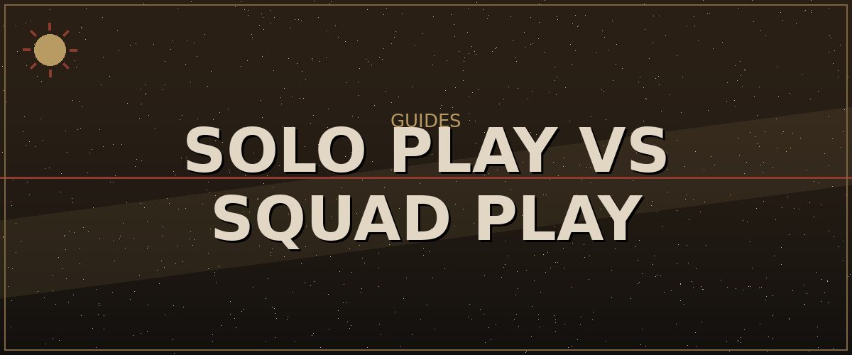 Solo Play vs Squad Play — Kenshi Survival Guides reference image