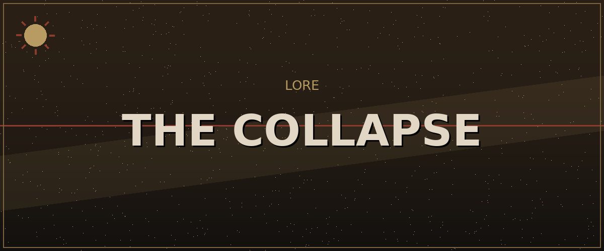 The Collapse — Kenshi Lore reference image