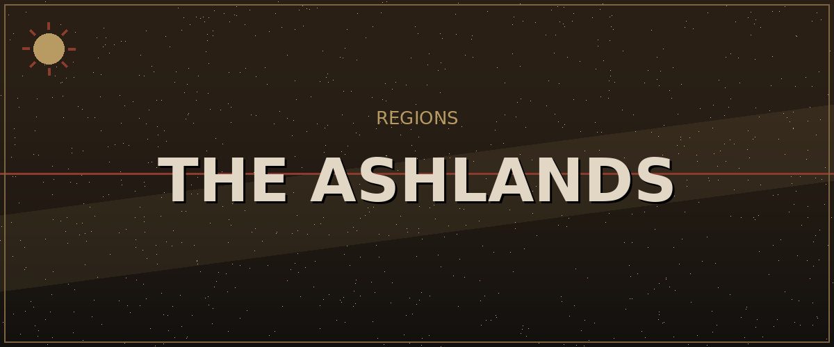 The Ashlands — Kenshi Regions & Map reference image
