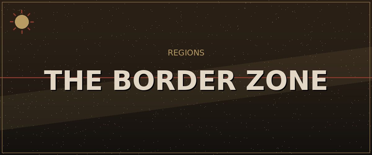 The Border Zone — Kenshi Regions & Map reference image