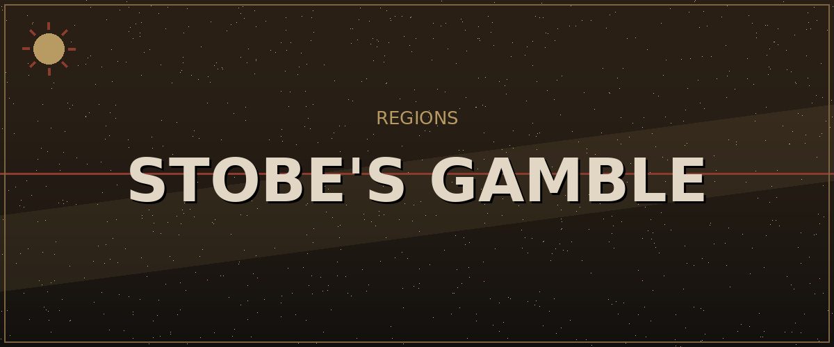 Stobe's Gamble — Kenshi Regions & Map reference image